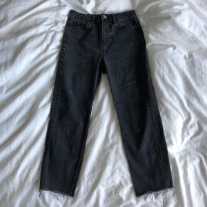 Topshop High Waisted Mom Jeans